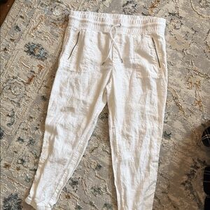 Athleta Cabo linen jogger